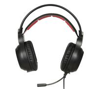 Auricolari iBox X3 con cavo headset doppia connettivita USB e jack 3,5 mm per chiamate e musica neri