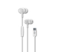 Auricolari in-ear bluetooth porta usb-c bianco - cellularline