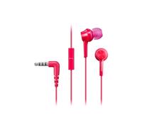Auricolari in-ear con cavo, con microfono, rosa