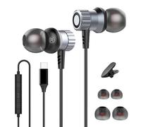 Auricolari in-ear con cavo USB C, auricolari con cavo per Samsung | Cavo USB C per cuffie per iPhone 17 16 16e 15 Pro Max Plus, per Samsung Galaxy S26 Ultra S25 S24 S23 S22 A57 5G A56 A17 A16