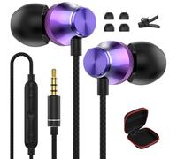 Auricolari In-Ear per Samsung Galaxy A25 A15 A14 A23 A05s A06 Cuffie Filo con Jack 3.5mm Cuffie Hi-Fi Stereo con Microfono e Controllo del Volume Cuffie 3,5 MM per Redmi A3 14C Note 14 13 12 Pro+ 11S