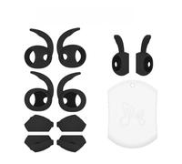 Auricolari in silicone con ganci per Sam-sung Galaxy Buds 4/4 Pro - 3 paia di copriauricolari antiscivolo di ricambio per Galaxy Buds 4/4 Pro (Galaxy Buds 4 Pro (Nero))