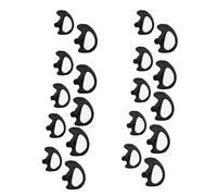 Auricolari in silicone da 10 paia per auricolare sinistro per radio