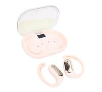 Auricolari Incantevole Effetto Bagliore Notturno Auricolari con Gancio per L'orecchio con Effetto Sonoro Stereo per Lavoro, PC, ABS, 2", 2 (Beige)