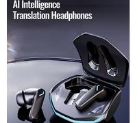 Auricolari intelligenti Bluetooth Lenovo GM2PRO con traduttore AI, interpretazione simultanea, registrazione in tempo reale, traduzione multilingue, audio spaziale immersivo, assistente per sintesi di