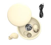 Auricolari invisibili - Mini auricolari wireless 5,8x5,8x3 cm, cuffie stereo con cancellazione del rumore, batteria a lunga durata da 4-8 ore | Tappi per le orecchie bluatooth discreti per chi dorme s