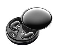 Auricolari invisibili, piccoli auricolari invisibili per dormire, ricaricabili, display a LED, per uomini e donne, chiamate, musica, studio, palestra, campeggio, viaggi, ufficio