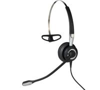 Auricolari Jabra BIZ 2400 II con cancellazione del rumore, cablati e wireless, USB e Bluetooth, per ufficio e call center, microfono professionale, nero e argento
