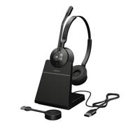 Auricolari Jabra Engage 55 SE Wireless Binaurali Nero 150 m Autonomia 13 h