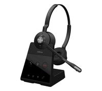 Auricolari Jabra Engage 65 SE Wireless DECT per Ufficio con Microfono a Cancellazione Rumore Neri
