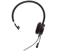 Auricolari Jabra Evolve 20 SE cablati USB-C/A per ufficio con cancellazione rumore neri