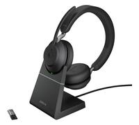Jabra Evolve2 65 MS Stereo Auricolare Wireless A Padiglione Ufficio USB tipo A Bluetooth Nero