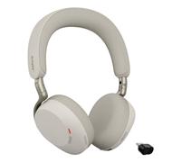 Auricolari Jabra Evolve3 75 MS wireless Bluetooth per chiamate e musica Grigio