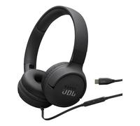 Auricolari JBL cablati USB-C con microfono, pieghevoli, Hi-Res, neri
