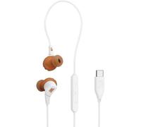Auricolari JBL Endurance Run 3C con cavo USB-C, resistenti IP65, per sport, marrone e bianco