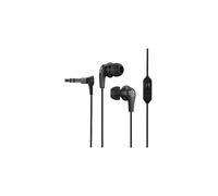 JLab Audio JBuds Pro Signature - Auricolari cablati, con microfono e controlli delle tracce, driver in titanio da 10 mm, con cuscinetti e cush fin in gel personalizzabili, colore: nero