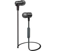 Auricolari Karma® S9, cuffie sportive bluetooth wireless nere con custodia
