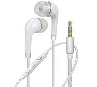 Auricolari kit pedone jack 3.5 Cavo anti nodi - Bianco