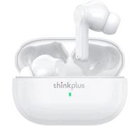 Auricolari Lenovo LP1s TWS wireless Bluetooth con Riduzione del Rumore bianchi