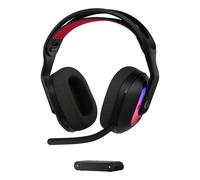 Logitech G Astro A20 X LIGHTSPEED Cuffia con microfono gaming wirelessper PS5, Xbox, Switch, PC con PLAYSYNC AUDIO a 2 sistemi, Bluetooth, LIGHTSYNC RGB e microfono su braccio a 48 kHz - Nero