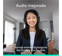 Auricolari Logitech H390 con cavo USB Tipo C per chiamate e musica neri