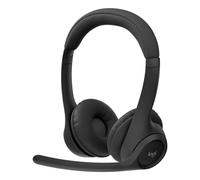Auricolari Logitech Zone 305 wireless Bluetooth con Cancellazione del Rumore, microfono per Ufficio, nero