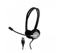 Auricolari MCL MK1A99BZCSQMUSBAB con cavo USB, cancellazione rumore, ufficio, nero