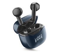 Cellularline Core Pro Auricolari Bluetooth con custodia di ricarica, display LED e funzione ENC Cellularline