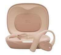 JBL Sense Lite, Cuffie Open-Ear True Wireless, Beige | Tecnologia JBL OpenSound, 32H Autonomia, Impermeabili/Antipolvere con Certificazione IP54, Compatibili con App JBL Headphones