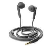 Cellularline Mantis - Universale Auricolari stereo a capsula con microfono e tasto di risposta Bianco