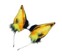 Auricolari mitici in peluche Hairhoop gioco di ruolo per Halloween, movimento della testa da donna, spettacolo di palcoscenico, accessori per feste