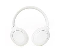 Moodix ANC - Cuffie Bluetooth On-Ear, con cancellazione attiva del rumore, wireless, compatibili con Android e iOS, cuffie sovrauricolari con bassi profondi (bianco)