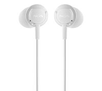 Auricolari NGS CROSS DRIFT WHITE con filo Jack 3.5 mm, microfono, controlli integrati, bianchi