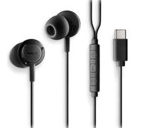 Auricolari NGS Cross Step con cavo USB-C per uso multimediale e chiamate, neri