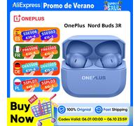 Auricolari OnePlus Nord Buds 3R, driver dinamici da 12,4 mm, Bluetooth® 5.4, Google Fast Pair