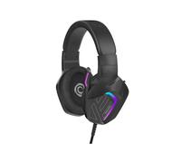 Auricolari Oniverse Meteor cablati USB-C e jack 3,5 mm Gaming LED Nero