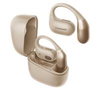 Auricolari Open Design True Wireless, con microfono, IPX4, crema