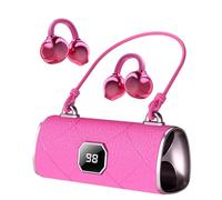 Auricolari Open Ear - Clip wireless sulle cuffie con il rumore Annullamento per ascolto comodo, auricolari in stile cuffia per correre, ciclismo, palestra, viaggio, sport e lavoro, 8,5x3,5x3,6 cm