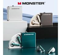 Auricolari originali Monster XKT17 cuffie Bluetooth 5.3 Wireless cuffie da gioco TWS riduzione del rumore con microfono auricolari sportivi nuovo