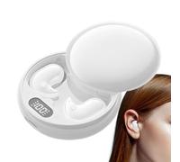 Auricolari per Dormire,Cuffie per Dormire con Cancellazione Rumore per Chi Dorme di Lato - Impermeabili Con Display LED Per Musica Meditazione Viaggio Chiamate Studio Libreria