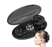 Auricolari per il sonno invisibili,Cuffie per dormire con microfono - Auricolari per dormire impermeabili IPX5 per di lato con cancellazione del rumore con microfono