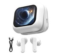 Auricolari per traduzione in lingua in reale - Schermo touch LCD con cancellazione del rumore,AI Traduttore Auricolari in reale - Per Uomini Donne Compleanno Imparare Lavoro Affari Studio