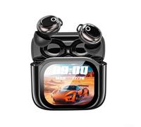 Auricolari per traduzione linguistica AI, in tempo reale, supporta 144 lingue con app AI, auricolari traduttori Bluetooth, per affari/viaggi/apprendimento (nero AI)