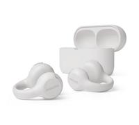Philips TAQ2000WT auricolari ear-cuff True Wireless open-ear Multipoint Bluetooth - 28 ore di riproduzione, Ricarica tascabile, Chiamate chiare per spostamenti ed allenamento - Bianco