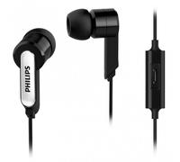Auricolari Philips SHE1405/10 con filo, microfono integrato e telecomando, neri