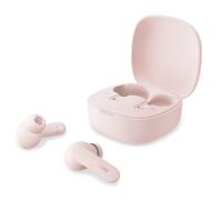 Philips TAT2100PK Auricolari True Wireless Bluetooth 6.0, 36 ore di riproduzione, 4 mic per chiamate chiare, Resistenza agli schizzi IPX4, Alloggiamento tascabile per la ricarica, Rosa