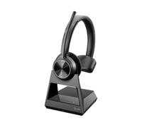 Auricolari Poly Savi 7310 Office Wireless Bluetooth 5.3 con Cancellazione Rumore Nero