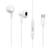 Fantastici auricolari stereo digitali con Micro USB-C bianchi
