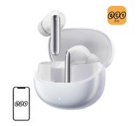 QCY MeloBuds Pro 46dB ANC auricolari Wireless Hi-Res LDAC Bluetooth 5.3 auricolari 6 Mic connessione multipunto rilevamento in-Ear WHITE