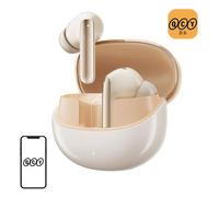 Auricolari QCY MeloBuds Pro HT08 wireless Bluetooth con Cancellazione Rumore ANC Oro